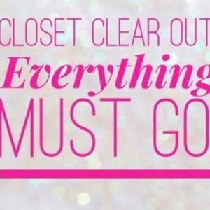 EVERYTHING MUST GO!